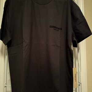 Fear of God Black Short Sleeve Tee